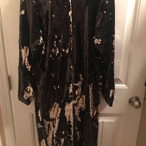 Eloquii Dresses - Eloqui blank/gold sequin cocktail dress. Eloquii Dresses - Eloqui blank/gold sequin cocktail dress.